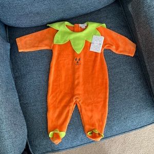 NWT Kissy Kissy Velour Pumpkin Costume Outfit